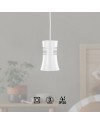 PAGODA * COLGANTE  GU10 BLANCO